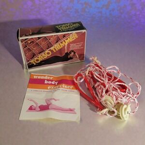 Vintage 1970s Torso Trimmer Body Exercise At Home Model 3062 Manual